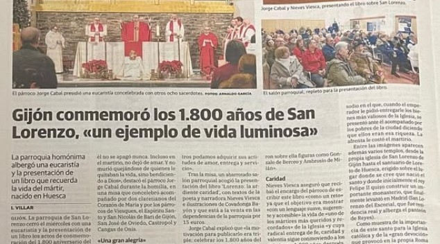 LORENZO:LA ARDIENTE CARIDAD